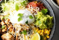 Homemade Chipotle Meal Prep Bowls