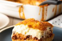 Hearty Greek Pastitsio Casserole