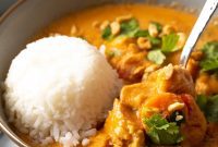 Authentic West African Maafe Peanut Stew