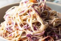 Southern Coleslaw with its Signature Homemade Dressing