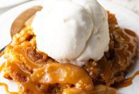 Gooey Caramel Apple Bake