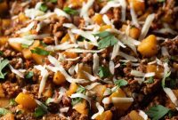 Tuscan Beef & Potato Skillet