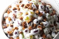 Refreshing Creamy Grape Salad