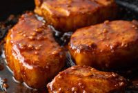 Glazed Honey Garlic Pork Chops