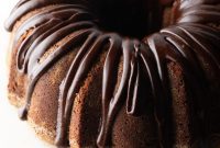 Luscious Chocolate Topping for Pound Cake