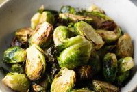 Crispy Air Fryer Brussel Sprouts Fresh or Frozen
