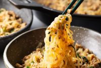 Dan Dan Noodles The Low Carb Way