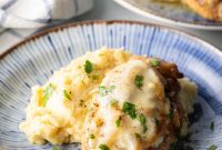 French Onion Chicken Gratin
