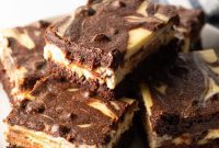 Decadent Brownie Cheesecake Bars