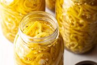 Sweet and Tangy Pickled Banana Peppers