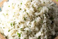 Homemade Chipotle Cilantro Lime Rice