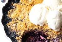 Perfect Blueberry Crisp
