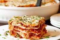 Rich Sausage Cream Cheese Lasagna