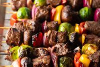 Juicy Marinated Beef Skewers