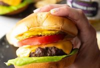 Effortless Air Fryer Burgers