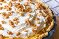 Velvet Pumpkin Cream Pie