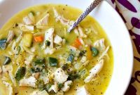 Spicy Turkey Remnants Soup