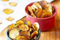 Oven-Baked Zucchini Crisps
