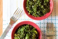 Golden Honey Butter Kale