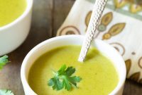 Velvety Roasted Poblano Bisque