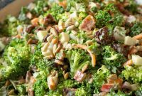 Crispy Bacon Broccoli Salad