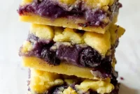 Luscious Blueberry Bars