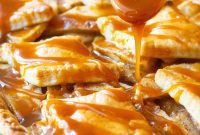 Sheet Pan Caramel Apple Pie