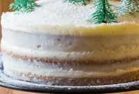 Cinnamon Dolce Latte Cake with Silky Mascarpone Cream