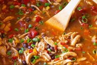Fiesta Chicken Fajita Soup