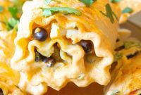 Spicy Southwest Chicken Lasagna Spirals