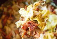 Hearty Irish Bacon and Cabbage Meal