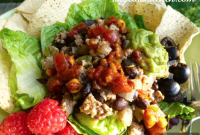 Easy Gluten Free Green Chile Taco Salad Freezer Filling