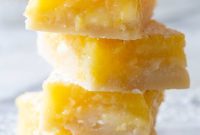 Sunny Lemon White Chocolate Squares