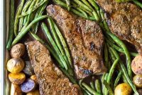One-Pan Balsamic Glazed Steak Dinner