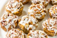 Sticky Bun Bread Pudding Muffin Cups