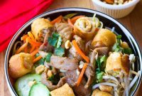 Grilled Pork & Crispy Spring Roll Vermicelli