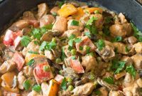 Lighter Chicken A La King