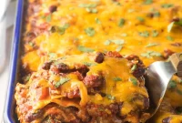 Chuckwagon Chili Lasagna