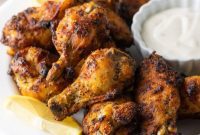 Crispy Zesty Baked Lemon Pepper Wings