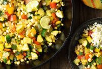 Creamy Calabacitas with Corn Zucchini and Cheese