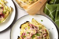 Keto Irish Roasted Cabbage Pizza