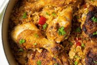 Classic Cuban Arroz Con Pollo