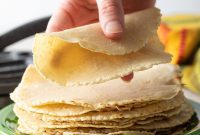 Easy Homemade Corn Tortillas