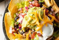 Festive Taco Salad Bowl