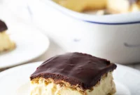 Decadent Chocolate Ganache Eclair Cake