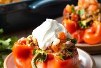 Savory Keto Bell Pepper Boats