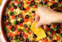 Retro Taco Pizza Dip