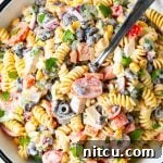 Fiesta Pasta Salad 10 creamy ranch pasta salad