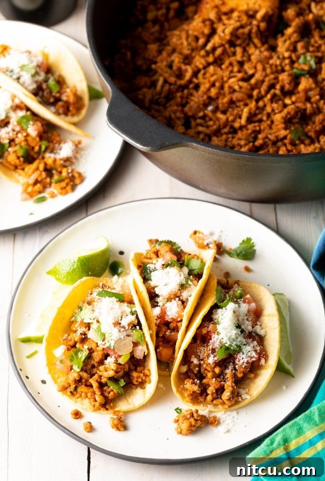 Dynamite Turkey Tacos 7 Healthy ground chicken or ground turkey tacos recipe - SPICY!