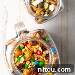 Wholesome DIY Trail Mix 11 Delicious homemade trail mix, ready to be enjoyed as a healthy or indulgent snack.